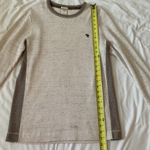 Abercrombie & Fitch Mens waffle long sleeve top small - Picture 5 of 7